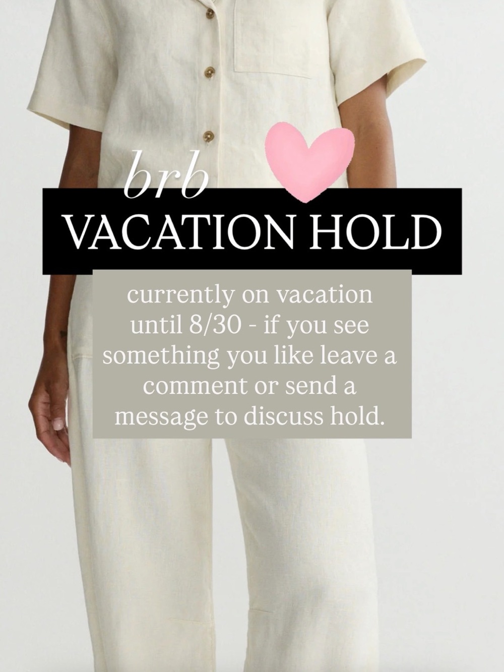 On Vacation BUT You Can Still Shop!!!!